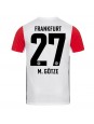 Muži Futbalové oblečenie Eintracht Frankfurt Mario Gotze #27 2024-25 Krátky Rukáv - Domáci